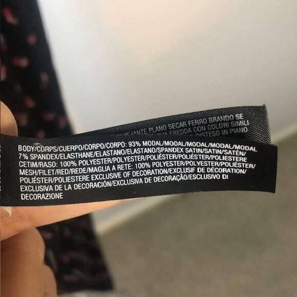 Elegant Midnight Black Floral Maxi Dress – Size Small - Picture 6 of 8